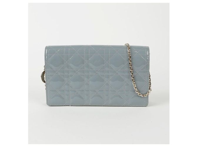Dior Borsa a tracolla Lady Pouch Blu - vista 2