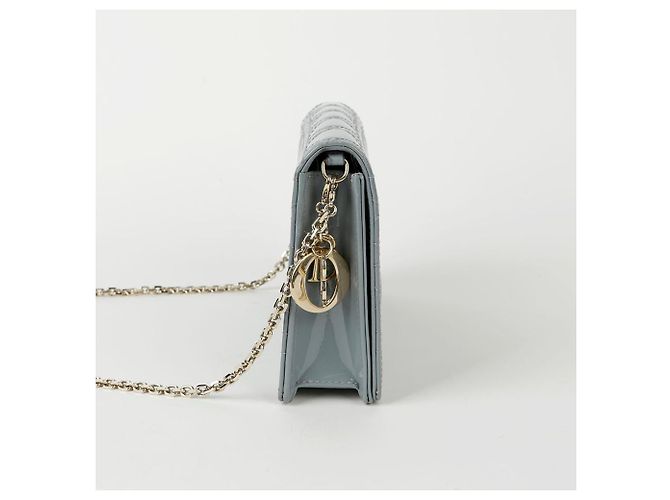 Dior Borsa a tracolla Lady Pouch Blu - vista 4