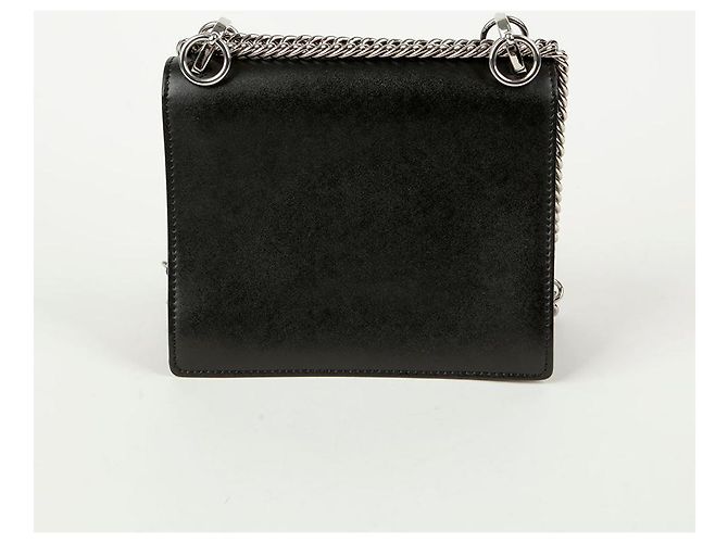 Fendi Borsa a tracolla piccola Can Eye Nero - vista 4