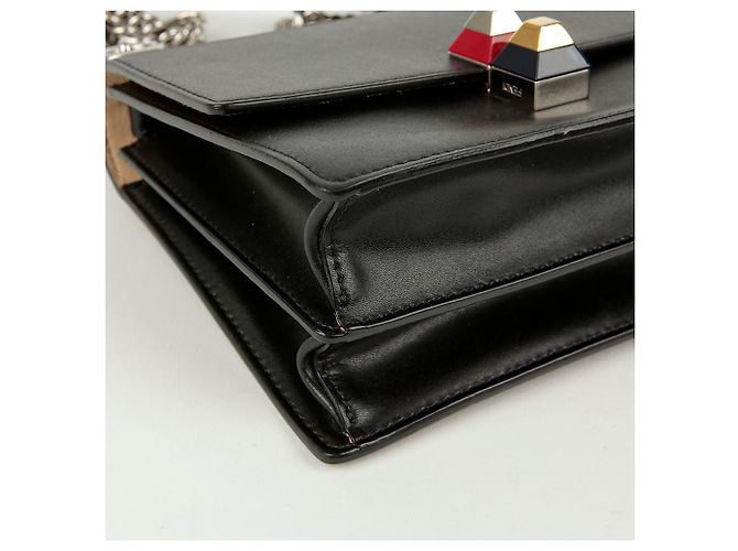 Fendi Borsa a tracolla piccola Can Eye Nero - vista 8