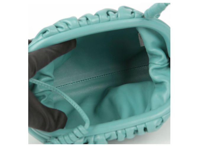 Bottega Veneta Mini borsa a tracolla a forma di raviolo Verde - vista 11