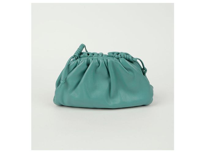 Bottega Veneta Mini borsa a tracolla a forma di raviolo Verde - vista 3