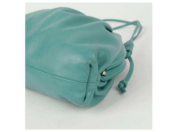 Bottega Veneta Mini borsa a tracolla a forma di raviolo Verde - vista 6