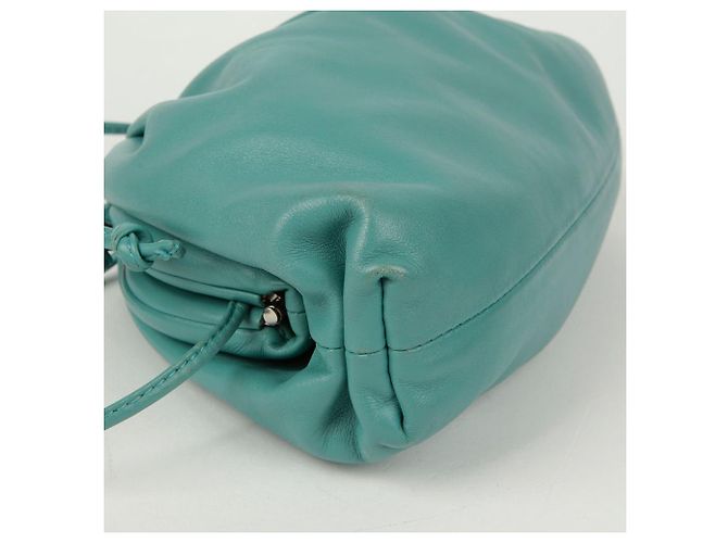 Bottega Veneta Mini borsa a tracolla a forma di raviolo Verde - vista 7