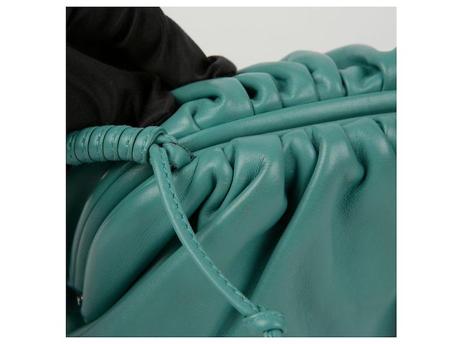 Bottega Veneta Mini borsa a tracolla a forma di raviolo Verde - vista 8