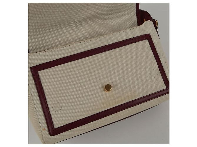 Burberry Borsa a spalla media Hosperi Rosso - vista 13