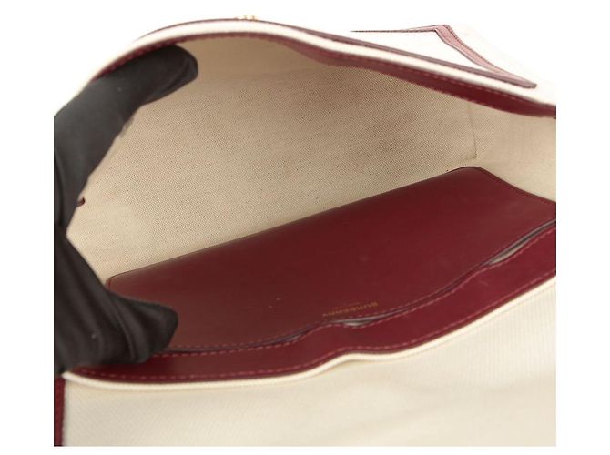Burberry Borsa a spalla media Hosperi Rosso - vista 15