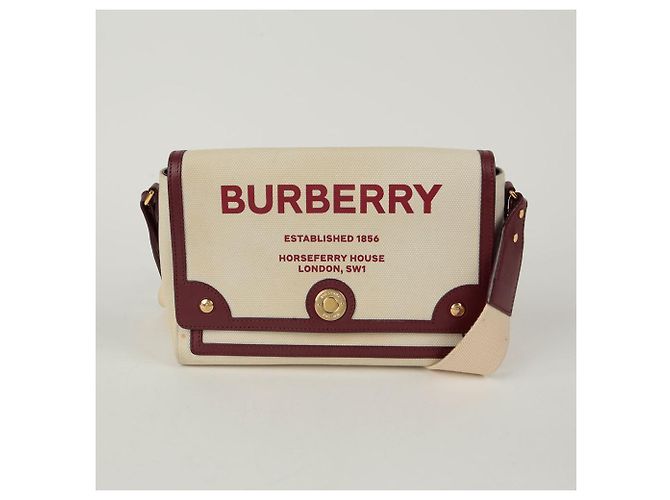 Burberry Borsa a spalla media Hosperi Rosso - vista 2