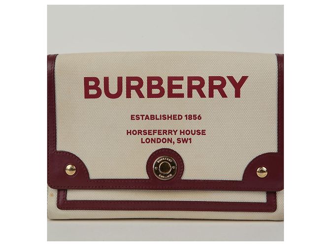 Burberry Borsa a spalla media Hosperi Rosso - vista 3