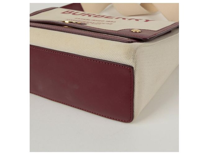 Burberry Borsa a spalla media Hosperi Rosso - vista 9