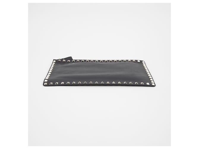 Valentino Clutch Rockstud Nero - vista 5