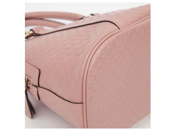 Gucci Borsa a spalla a cupola media Rosa - vista 10