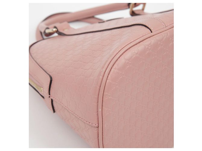 Gucci Borsa a spalla a cupola media Rosa - vista 8