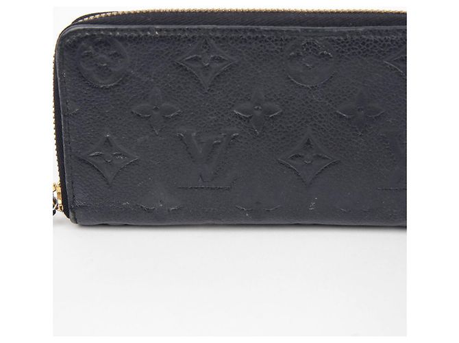 Louis Vuitton Empreinte Clemence Lang Wallet Schwarz - Ansicht 3