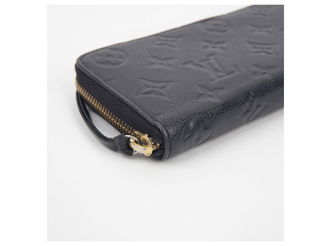 Louis Vuitton Empreinte Clemence Lang Wallet Schwarz - Ansicht 8