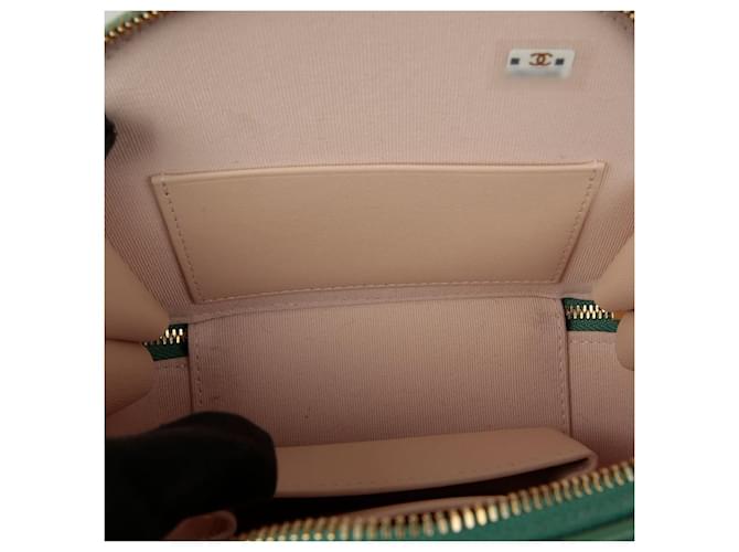 Chanel Borsa a tracolla Half Moon Vanity Verde - vista 10