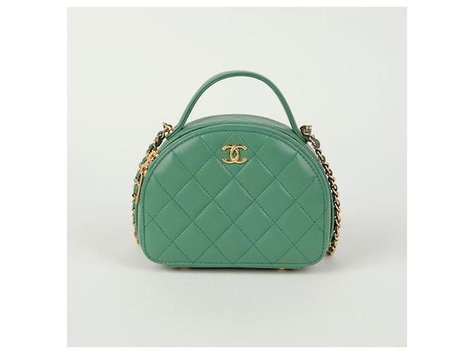 Chanel Borsa a tracolla Half Moon Vanity Verde - vista 2