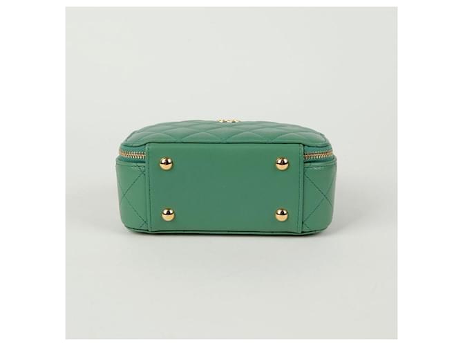 Chanel Borsa a tracolla Half Moon Vanity Verde - vista 6