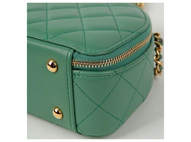 Chanel Borsa a tracolla Half Moon Vanity Verde - vista 7