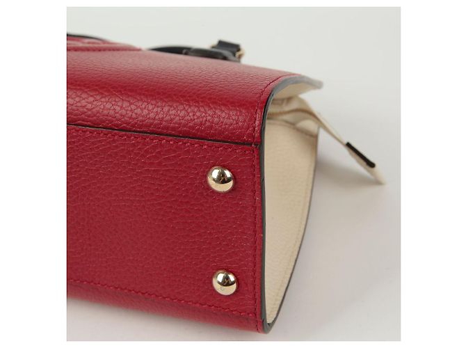 Gucci Borsa a spalla con manico superiore Soho Rosso - vista 10