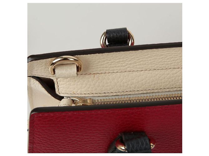 Gucci Borsa a spalla con manico superiore Soho Rosso - vista 11