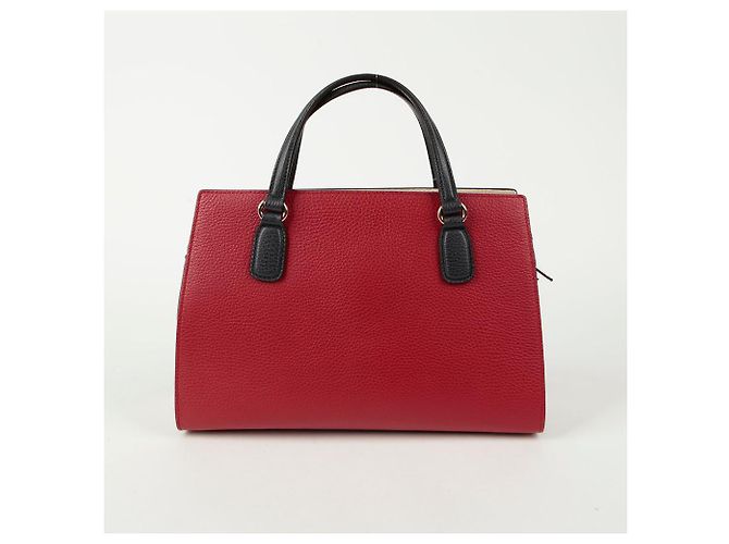 Gucci Borsa a spalla con manico superiore Soho Rosso - vista 4