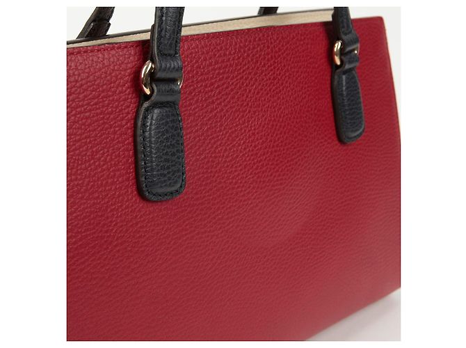 Gucci Borsa a spalla con manico superiore Soho Rosso - vista 5