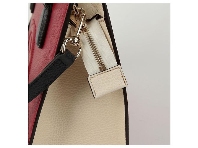 Gucci Borsa a spalla con manico superiore Soho Rosso - vista 8