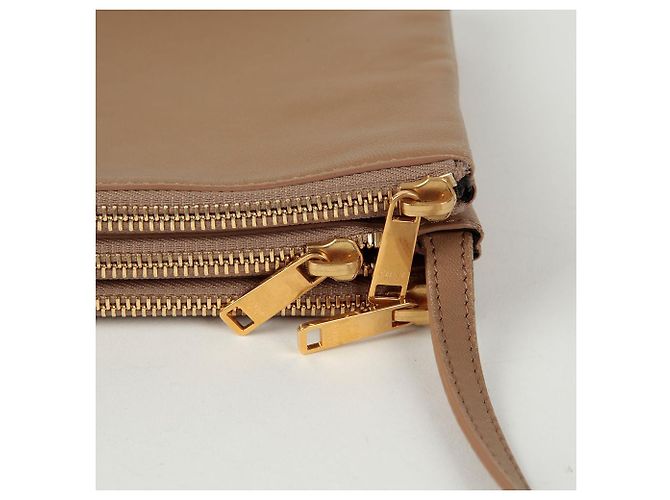 Céline Grande borsa a tracolla Trio Marrone - vista 13