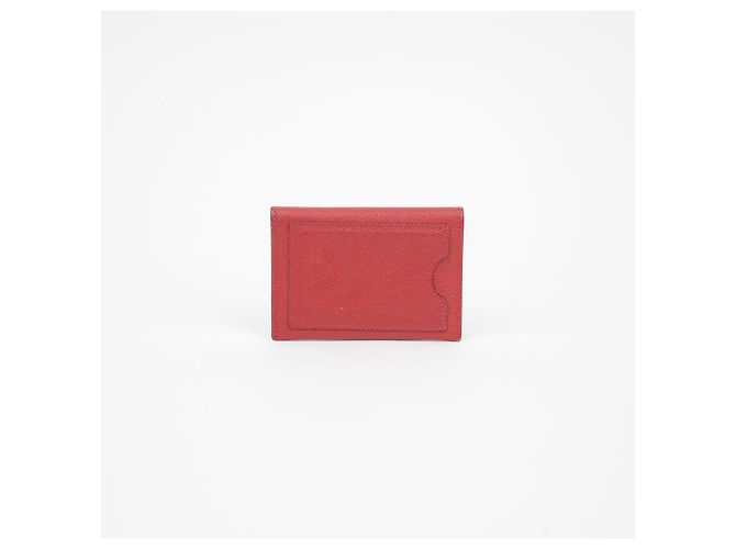Salvatore Ferragamo Porta-cartões Bara Ribbon Vermelho - vista 3
