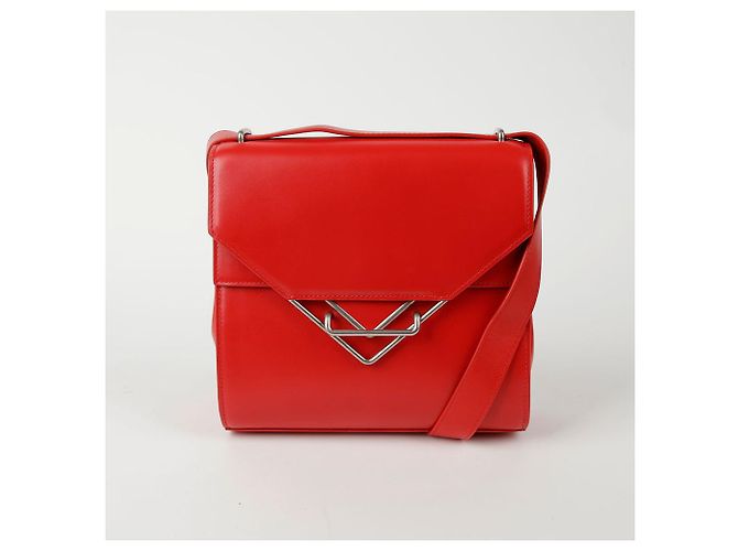 Bottega Veneta La piccola borsa a spalla e a tracolla Clip Box Rosso - vista 2