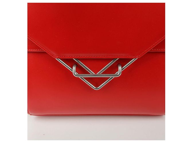 Bottega Veneta La piccola borsa a spalla e a tracolla Clip Box Rosso - vista 3
