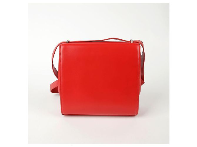 Bottega Veneta La piccola borsa a spalla e a tracolla Clip Box Rosso - vista 4