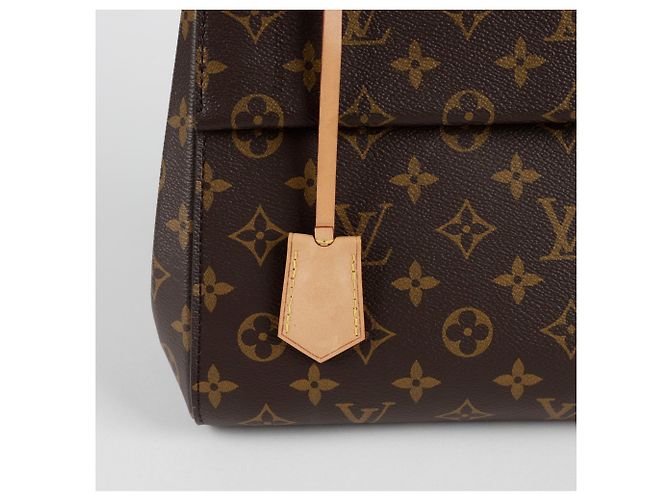 Louis Vuitton Borsa a spalla Cluny MM Marrone - vista 2