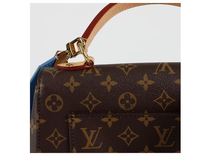 Louis Vuitton Borsa a spalla Cluny MM Marrone - vista 5