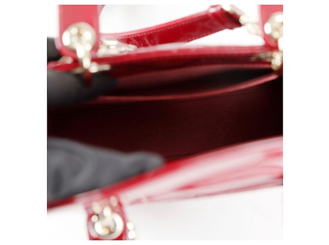 Dior Borsa tote piccola da donna Rosso - vista 12