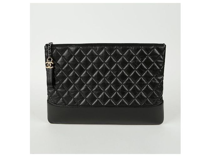 Chanel Clutch Gabrielle Grande Nero - vista 2
