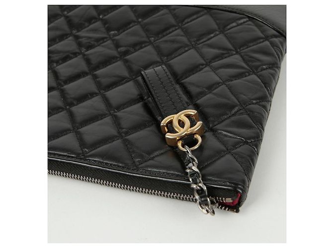 Chanel Clutch Gabrielle Grande Nero - vista 6