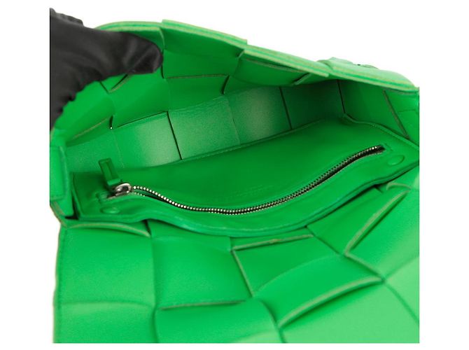 Bottega Veneta Borsa a tracolla Cassette Verde - vista 12