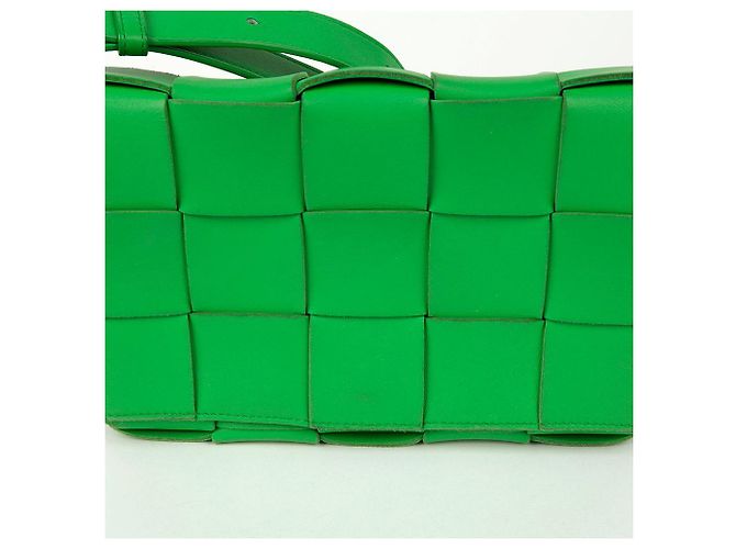Bottega Veneta Borsa a tracolla Cassette Verde - vista 3