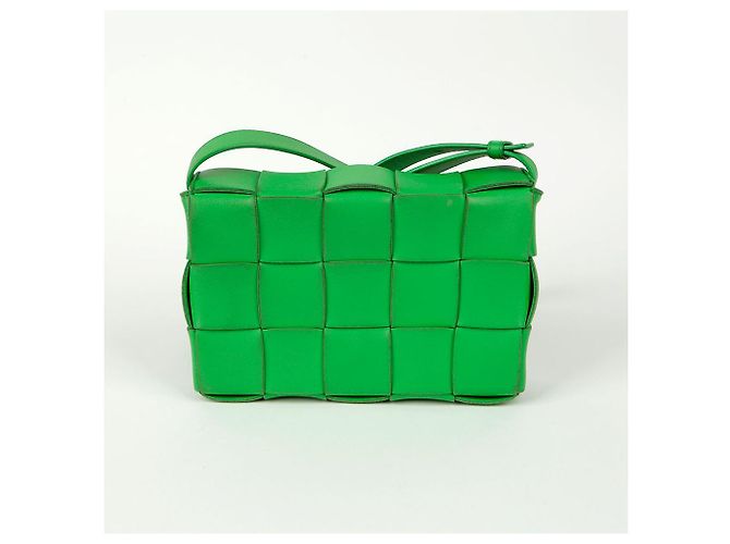 Bottega Veneta Borsa a tracolla Cassette Verde - vista 4