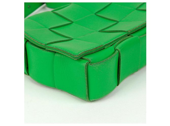 Bottega Veneta Borsa a tracolla Cassette Verde - vista 9