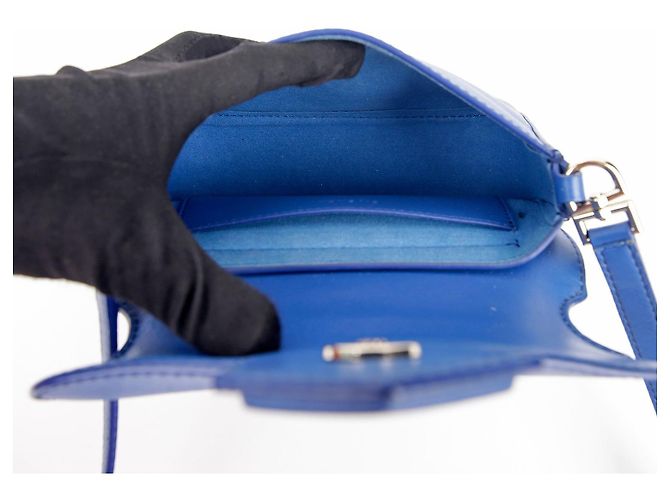 Givenchy Borsa a spalla incrociata Nobile Mini Blu - vista 15