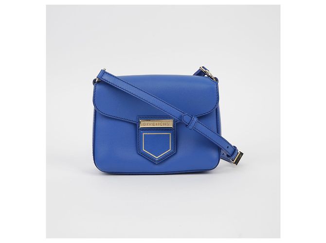 Givenchy Borsa a spalla incrociata Nobile Mini Blu - vista 2