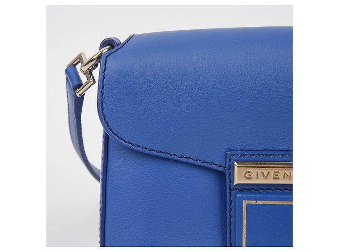 Givenchy Borsa a spalla incrociata Nobile Mini Blu - vista 4