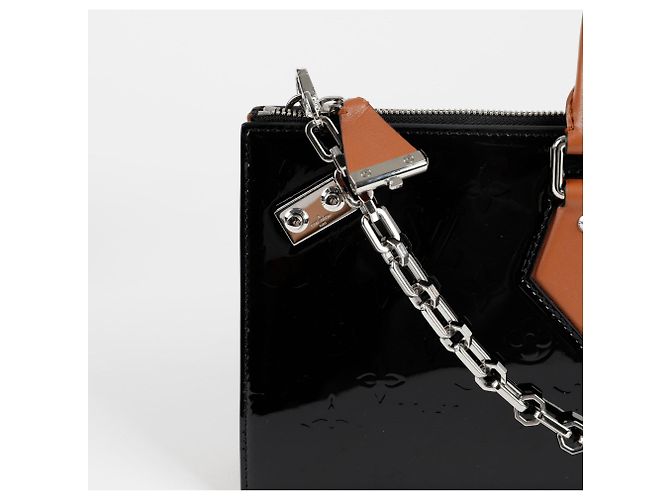 Louis Vuitton Borsa a Spalla Trico Tote Nero - vista 3