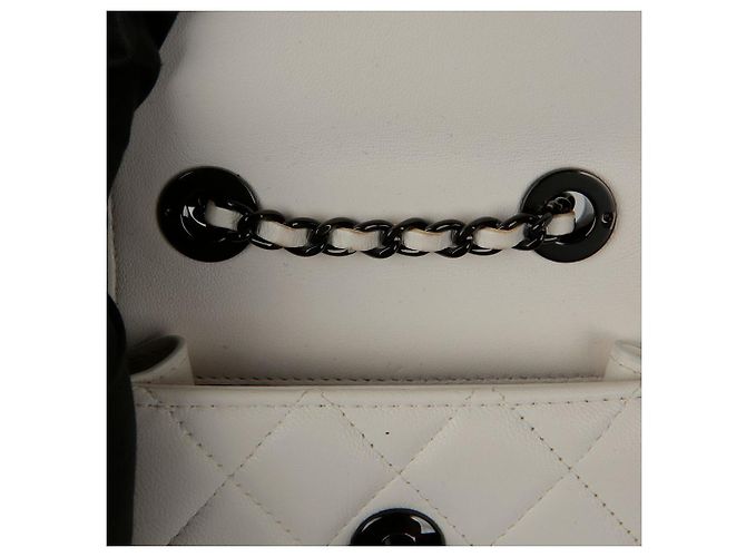 Trendy CC Chanel Borsa a spalla incrociata mini CC alla moda Bianco - vista 13