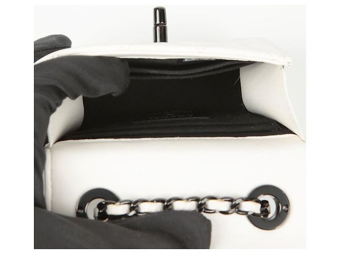 Trendy CC Chanel Borsa a spalla incrociata mini CC alla moda Bianco - vista 14