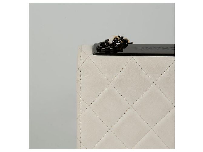 Trendy CC Chanel Borsa a spalla incrociata mini CC alla moda Bianco - vista 5