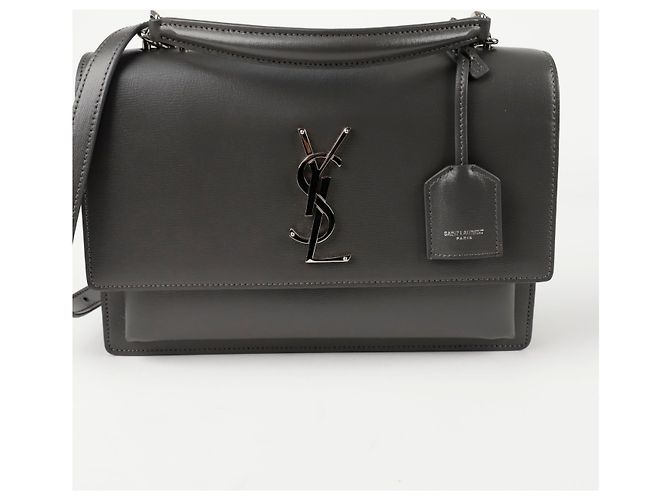Saint Laurent Borsa a spalla media Sunset Marrone - vista 2